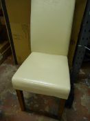 *Four Greenwich Chairs with Ivory Rubber Upholster