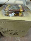 Two Boxes of 36 Rectangular Treasurek Tins with Wi