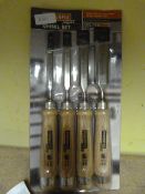 *Powerfix Four Piece Chisel Set