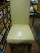 *Four Greenwich Chairs with Ivory Rubber Upholster