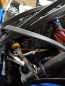 Box of Containing Cables, Screws, Spanners, etc.