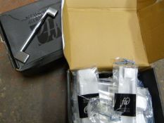 *Two Boxes of 25 Fingertip Design Chrome Plated Ha