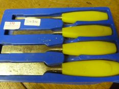 Four Piece Chisel Set