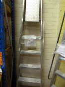 6ft Industrial Aluminium Steps
