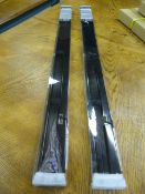 *Two Universal Aluminium Venetian Blinds (Black) 9