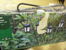 Metal Lantern Set