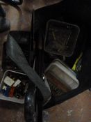 Bag Containing Drill Bits, Electrical Fittings, et