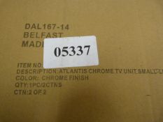 *Atlantis Chrome TV Unit