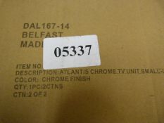*Atlantis Chrome TV Unit