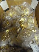 *Box of Brass Door Security Chains