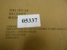*Atlantis Chrome TV Unit