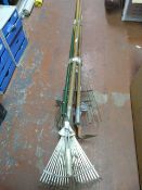 Garden Tools Including Rakes, Hoes, etc.