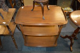 Ercol Golden Dawn Three Tier Trolley Table