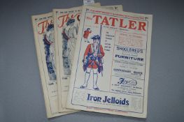Three Tattler Magazines circa 1917
