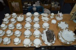 Royal Albert Country Roses Dinner and Tea Ware 94 Pieces
