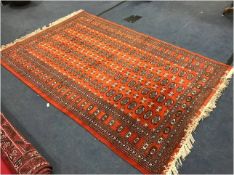 Brown Patterned Rug 239x155cm