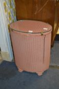 Pink Lloyd Loom Linen Basket