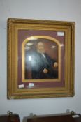 Gilt Framed Victorian Portrait - Spenceley Brown