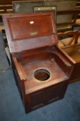 Victorian Mahogany Commode Cabinet