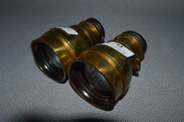 Pair of WWI Brass Military Binoculars