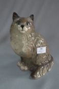 Beswick Seated Cat Figurine