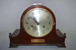 Mahogany Cased Mantel Clock