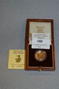 Cased Britannia Proof Coin 1/10oz