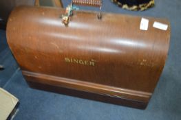 Wood Cased Singer Sewing Machine