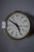 Smith's Brass Battery Operated Ships Clock