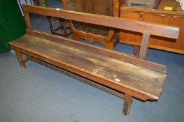 Pine Church Pew 75