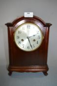 Mahogany Cased Mantel Clock