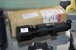 Vivitar 400mm Auto Telephoto Camera Lens