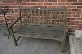 Wooden Garden Bench