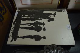 Set of Four Silhouette Prints - Matadors