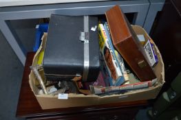 Vintage Photography Equipment, Annuals, Tins, Toys