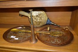 Brass Plates, Toasting Forks and Bellows, etc.