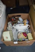 Box of Ornaments, Decorative Pots, Vases, Glasswar