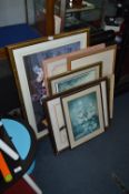 Selection of Large Framed Prints
