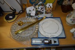 Royal Worcester, Christmas Ornament Cake Plate and