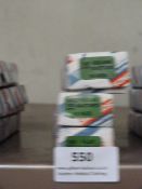 *Box of 10 100mm Square, One Box of 10 100mm Half