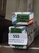 *Box of 10 100mm Square, One Box of 10 100mm Half