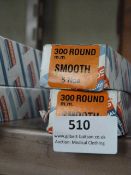*Two Boxes of 5 300mm Round Smooth Files