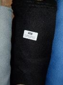 10m by 5ft Roll of Black Crepe Cloth