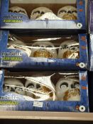 Three Sets of Three Halloween LED Pathway Marker I