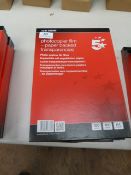 Five Packs of 100 A4 Photocopier Film Back Transpa