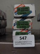 *Box of 10 100mm Square, One Box of 10 100mm Half