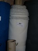 10m by 5ft Roll of Off White Crepe Cloth