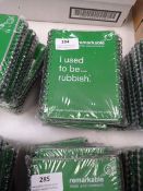 Five Packs of Five Recycled Spiral Notebooks