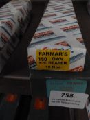 *Box of 10 150mm and a Box of 8