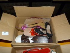 Four Pairs of Assorted Asian Fashion Shoes